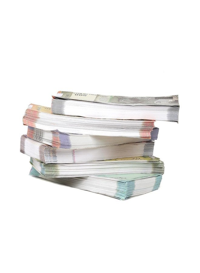 Laserbot Currency (6 X 50=300 Each) for Kids Denomination Learning Money 10 | 20 | 50 | 100 | 200 | 500 Artificial Playing Currency, Learn Money Skills, Fake Money, Dummy Note- Multi Color (300) - Image 5