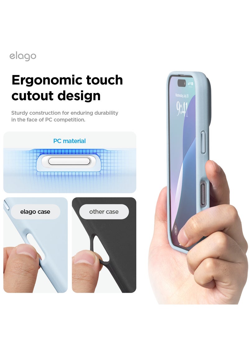 Magnetic Liquid Silicone for iPhone 16 Pro MAX Case Cover Compatible with MagSafe Shockproof - Light Blue - pzsku/ZD258BA524E905294913EZ/45/_/1733060581/6906defd-7f20-416f-a696-df0f6a223947