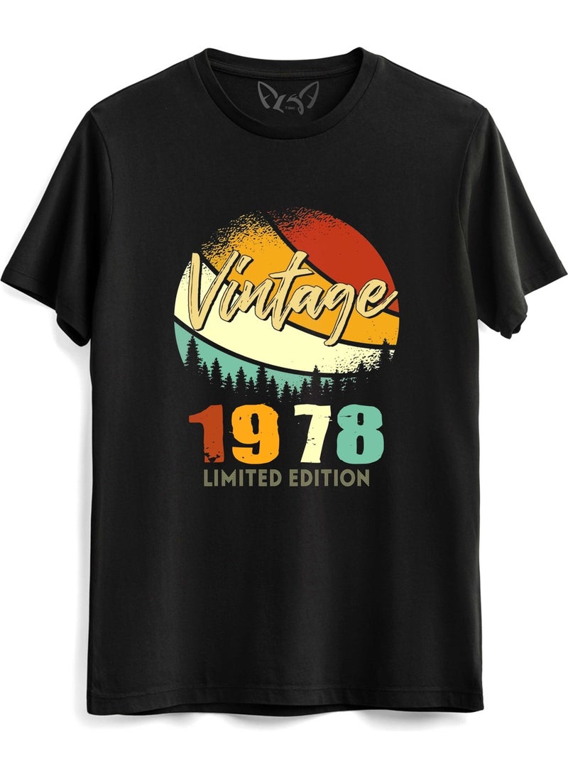 Alfa Tshirt Vintage 1978 Retro Black T-shirt  - Image 1