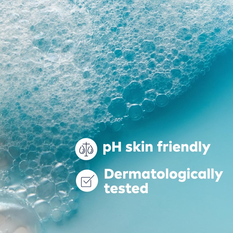 NIVEA Men Fresh Wave Body Wash with Menthol, Refreshing Scent, 3-in-1 Men's Body Wash, Face and Hair, Paraben Free, Vegan Formula, 16.9 Fl Oz Bottle, Pack of 3 - Image 5