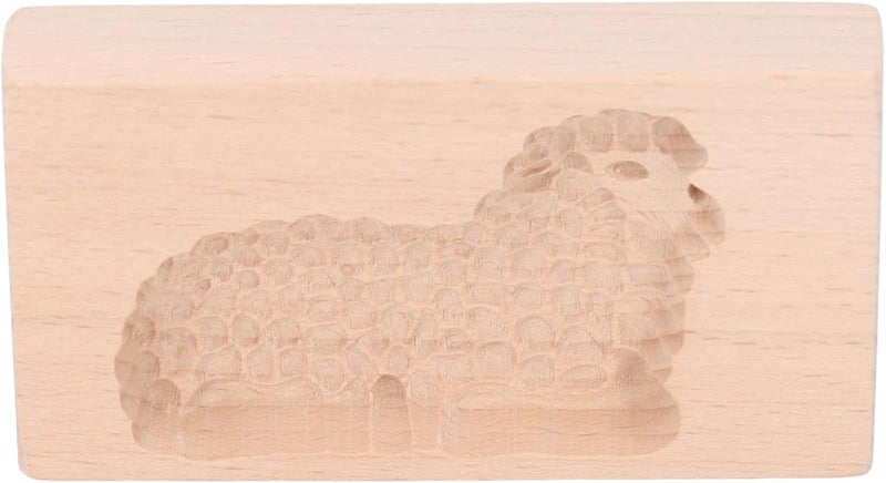 Animal Cookie Mold, Beech Wood with Lovely Animal Designs, NonStick Biscuit Press for Making Cookies, Perfect for Baking Enthusiasts () - Image 3