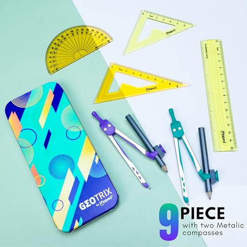 Maped All The Best Exam Kit | Multi Product Kit|Stationery Kit | Exam Essential Kit | Exam kit for Students |Writing Kit | Combination Set of 10 | All Exam Essentials in One Kit - Image 3