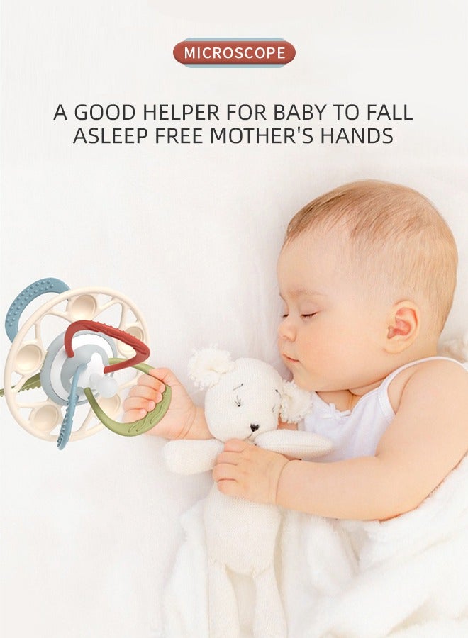 ألعاب الأطفال كرة مانهاتن، لعبة رنين كرة قابلة للإمساك للأطفال. - Image 2