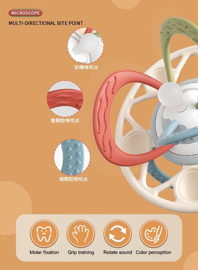 ألعاب الأطفال كرة مانهاتن، لعبة رنين كرة قابلة للإمساك للأطفال. - Image 4