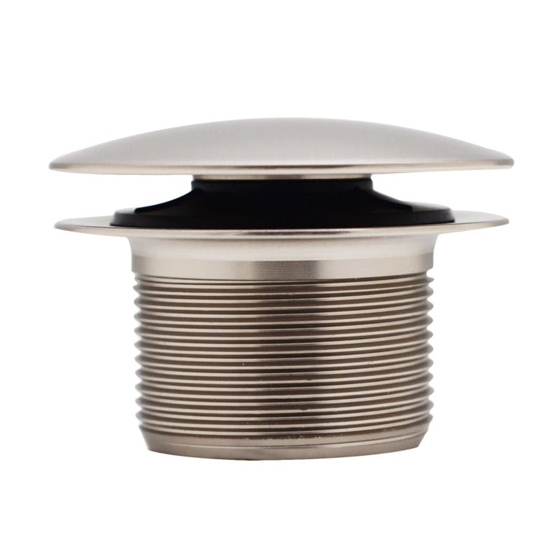 ويست براس Westbrass D398R-07 1-1/2 بوصة Npsm خيط خشن فطر طرف إصبع القدم حوض الاستحمام سدادة حمام استنزاف 1-Pack ساتان نيكل - Image 4