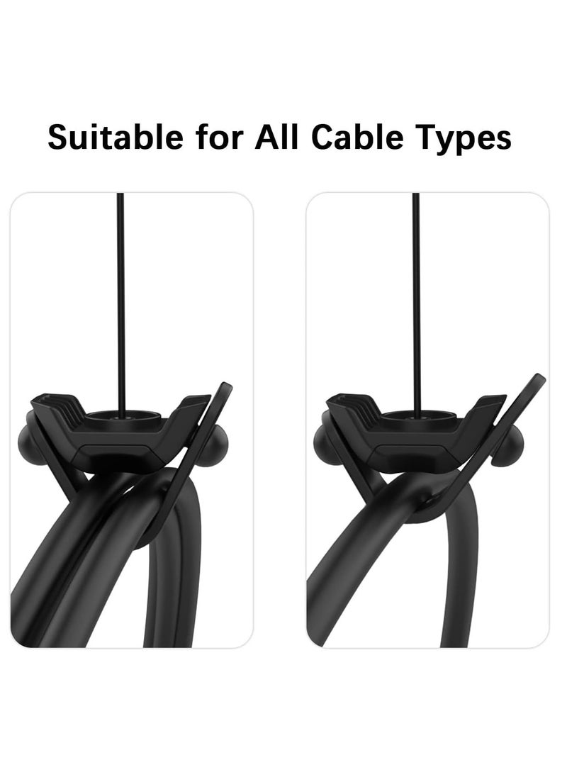 SYOSI - [Pro Version] Excefore VR Cable Management System - 6 Pack Ceiling Pulley System for Oculus Quest/Quest 2/Rift/Rift S/Valve Index/HTC Vive/Vive Pro/HP Reverb G2/PSVR VR Cord VR Link Accessories - Image 1
