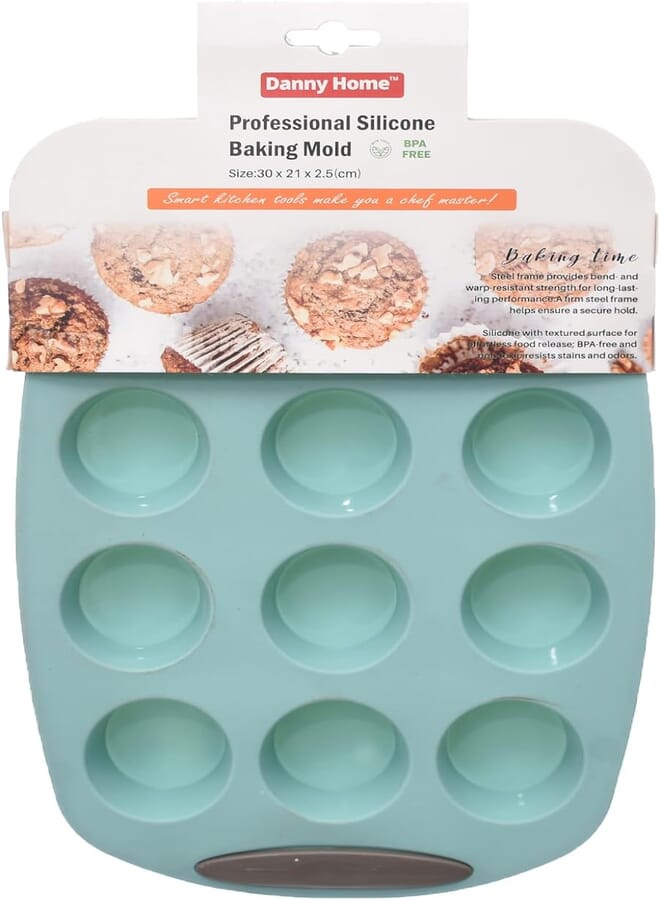 Danny Home Danny Home DH3401 High Quality Silicone Non-Stick Baking Mold 30 * 21 * 2.5 cm - Multi Color 