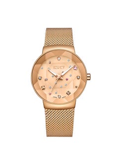 ECSTACY ECSTACY Women's Analog Rose Gold  Dial Watch - E23504-RMKK  - Image 1
