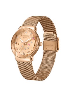 ECSTACY ECSTACY Women's Analog Rose Gold  Dial Watch - E23504-RMKK  - Image 2