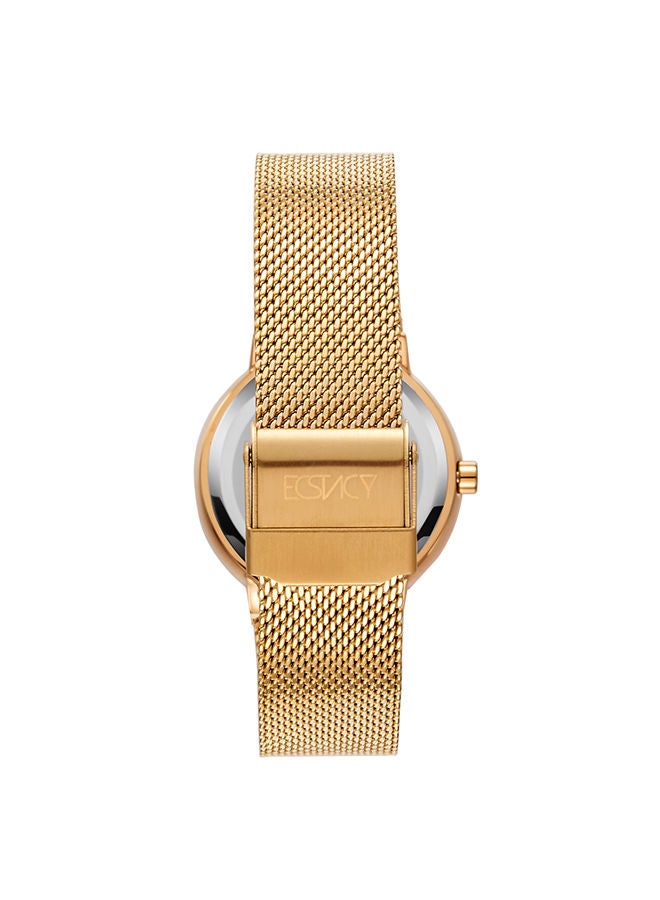 ECSTACY Women's Stainless Steel Analog Watch E23504-RMKK - 33.5x39.5 mm - Image 3