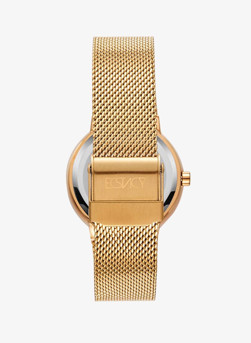 ECSTACY Women's Stainless Steel Analog Watch E23504-RMKK - 33.5x39.5 mm - Image 3