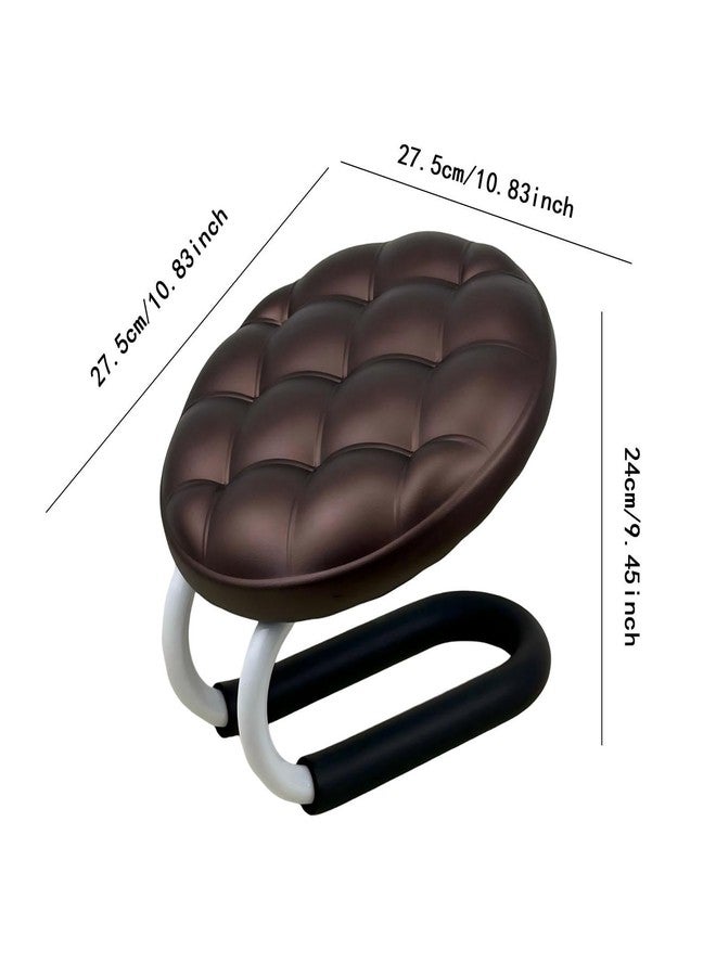 Aosekaa Kneeling Meditation Stool, Prayer Bench Gift Portable Kneeling Bench, Lightweight Meditation Bench Seat for Studio, Praying, Brown - Image 4