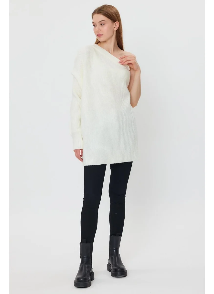 الكسندرجاردي Shoulder Detailed Knitwear SWEATER (A92306-S)