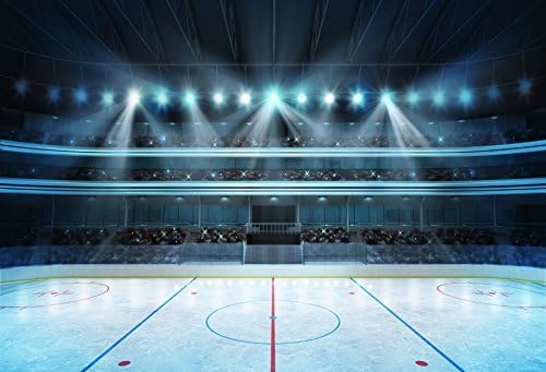 Yeele Ice Hockey Sport Photography Backdrops  Photo Background  Yeele 7x5ft Stadium Sports Match Backdrop Pictures Newborn Boy Children Photo Booth Shooting Family Photographic Studio Props - Image 2