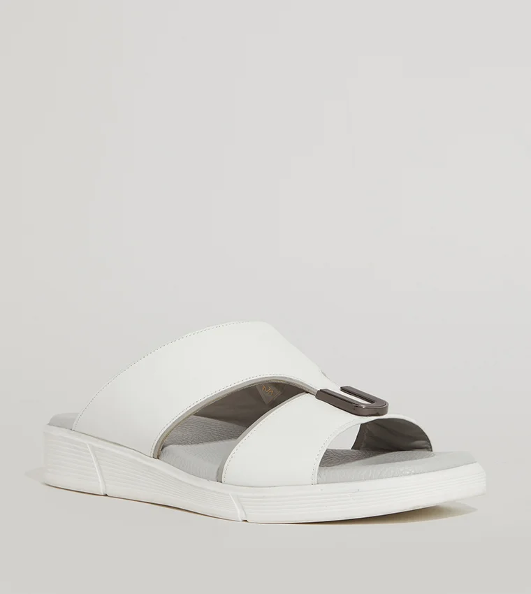 Hush Puppies Hush Puppies Men's White Sandals