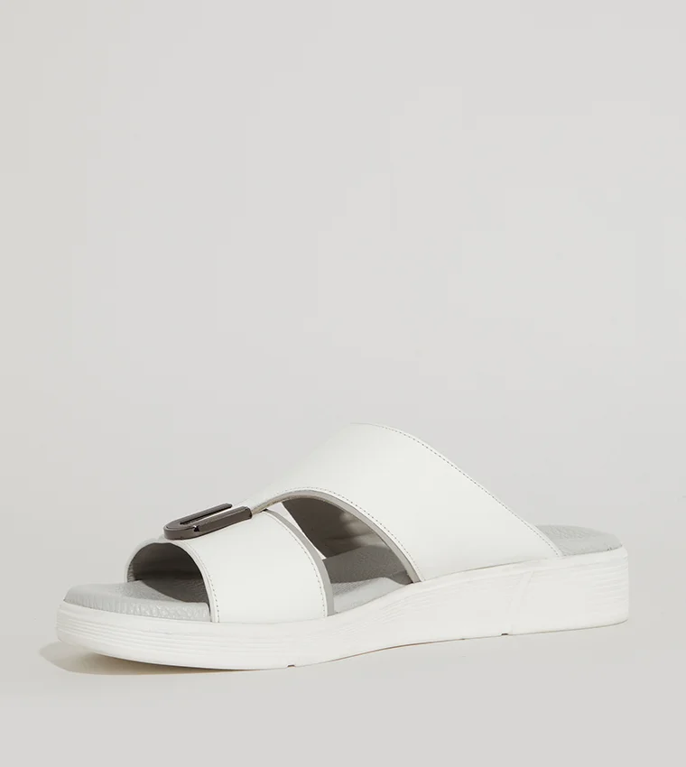 Hush Puppies Hush Puppies Men's White Sandals