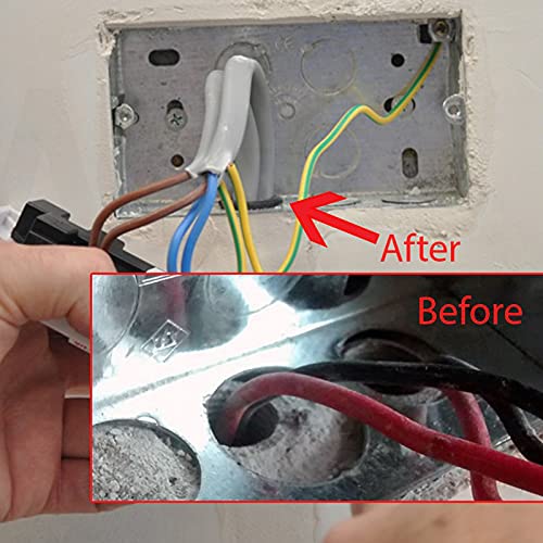 BUSY-CORNER 200 PCS Hollow Rubber Grommet Firewall Hole Plug Assortment, Rubber Grommet kit 1/4", 5/16", 3/8", 7/16", 1/2", 5/8", 3/4'', 7/8", 1'' - Image 5