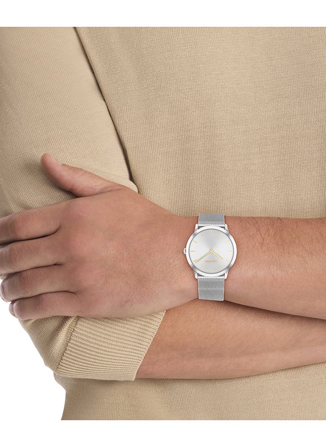 CALVIN KLEIN - Unisex Analog Round Shape Stainless Steel Wrist Watch 25300001 - 37.5 Mm - Image 1
