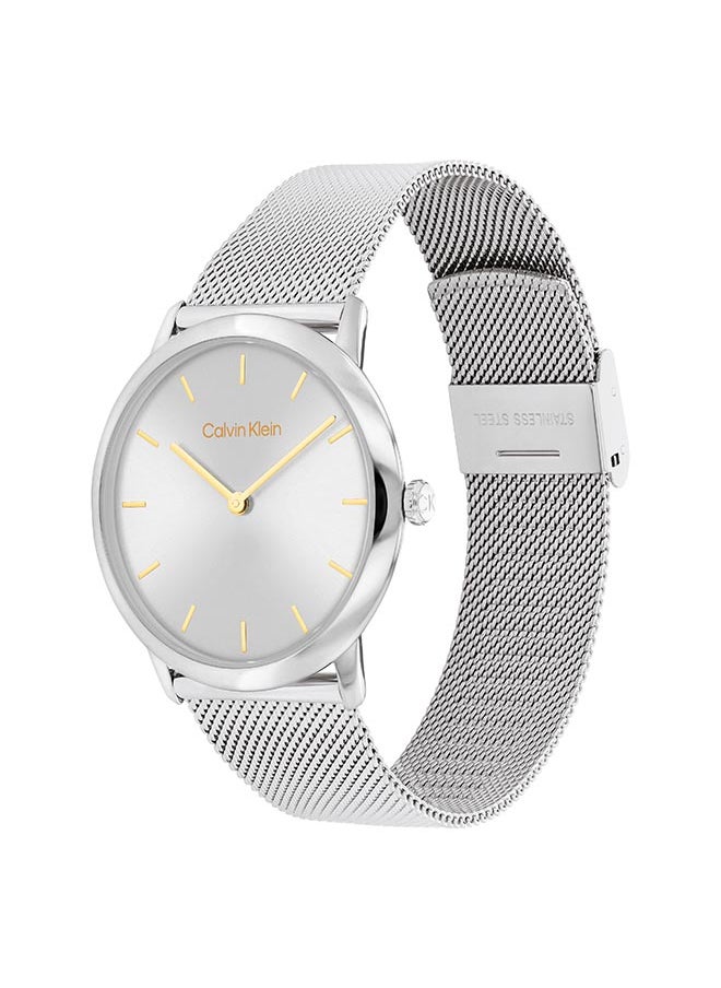 CALVIN KLEIN - Unisex Analog Round Shape Stainless Steel Wrist Watch 25300001 - 37.5 Mm - Image 1