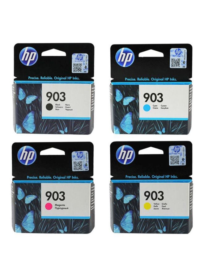 HP 4-Piece 903 Replacement Ink Cartridge Set Multicolour - Image 1