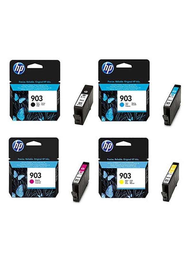 HP 4-Piece 903 Replacement Ink Cartridge Set Multicolour - Image 2