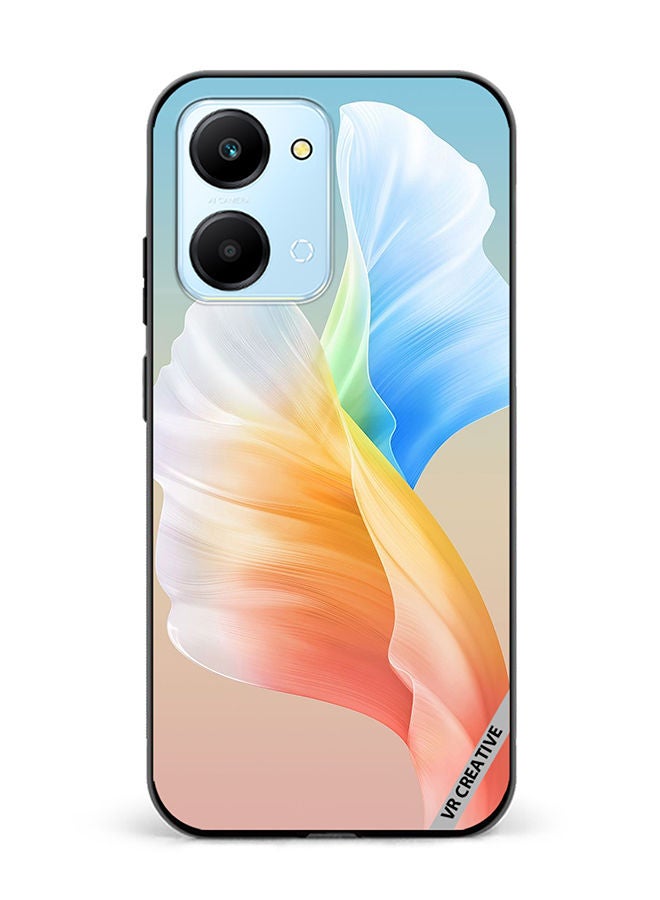 VR CREATIVE Protective Case Cover For Honor Play7T Flower Design Multicolour - Image 1