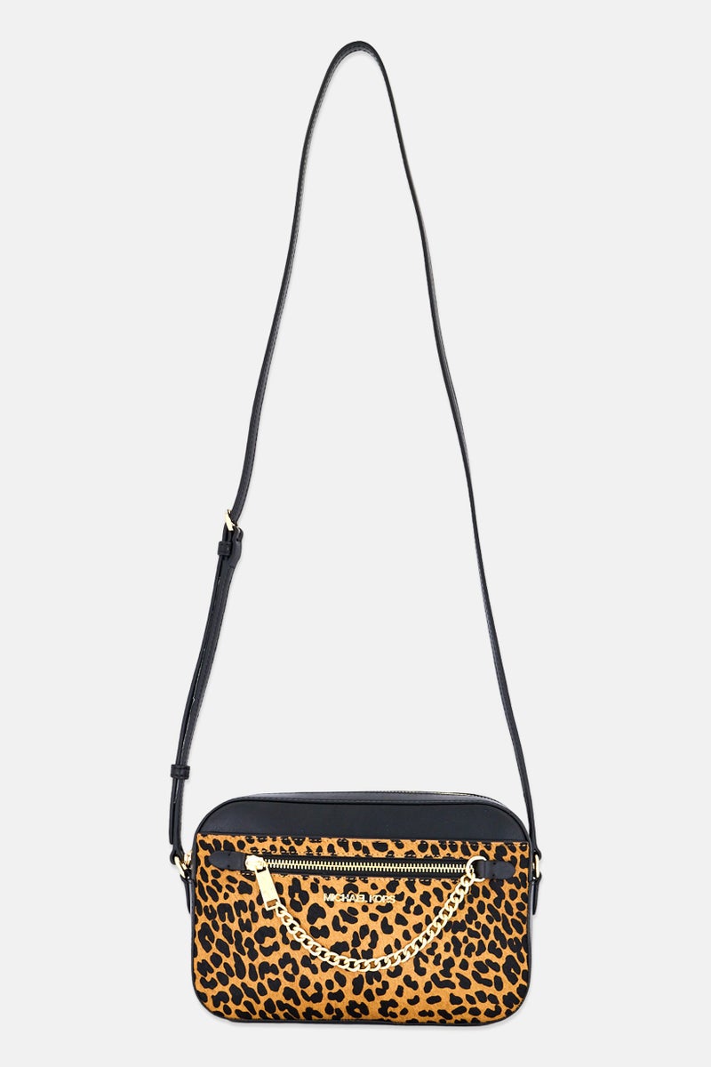 Michael Kors Women Animal Pattern Cross Body Bag, Multicolor - Image 1