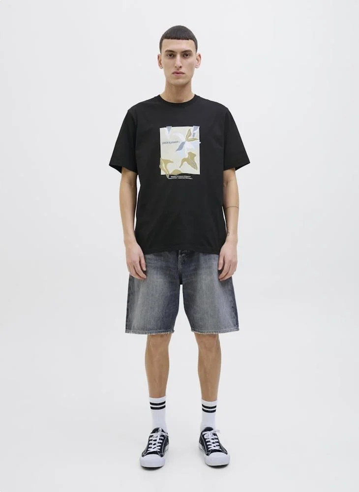 JACK & JONES JORALMERIA FRONT TEE SS CREW NECK