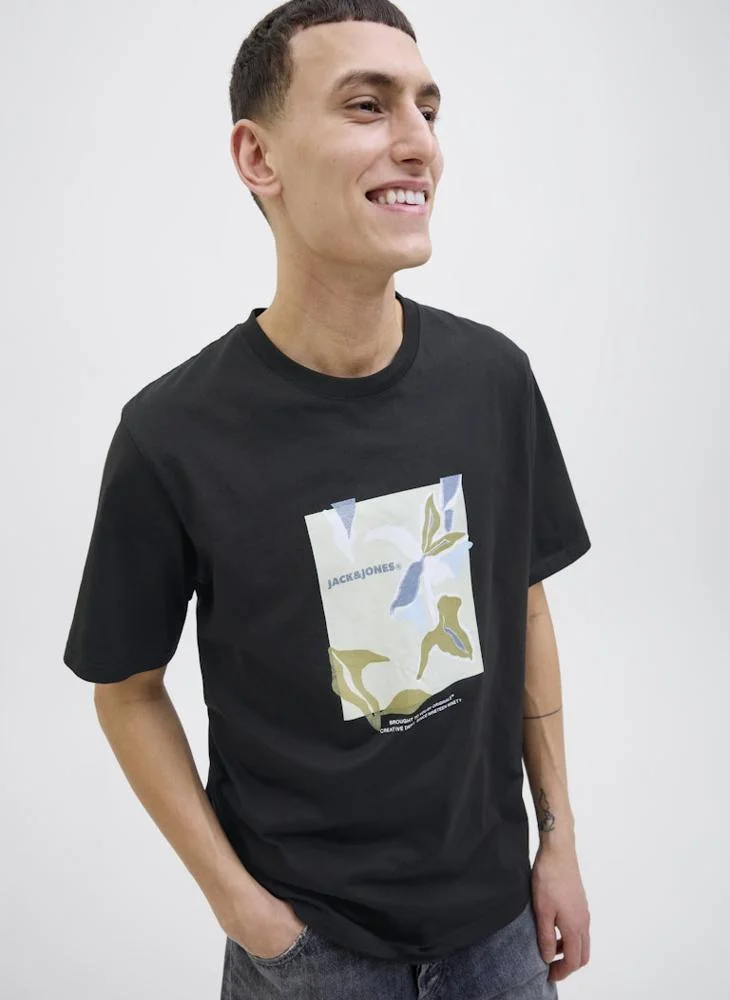 JACK & JONES JORALMERIA FRONT TEE SS CREW NECK