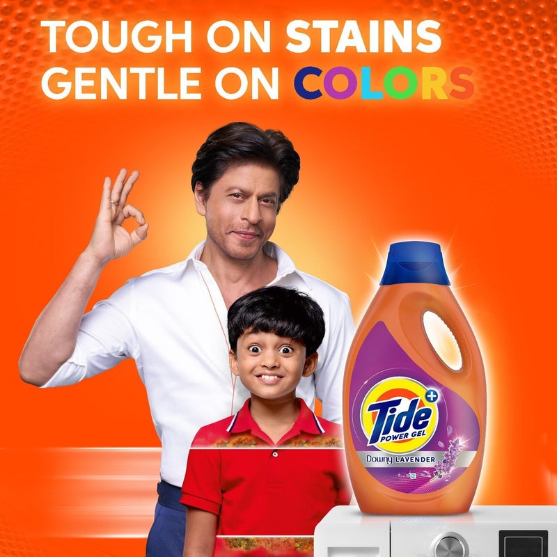 Tide مسحوق غسيل تايد جل بقوة اللافندر، 2.8 لتر - Image 2