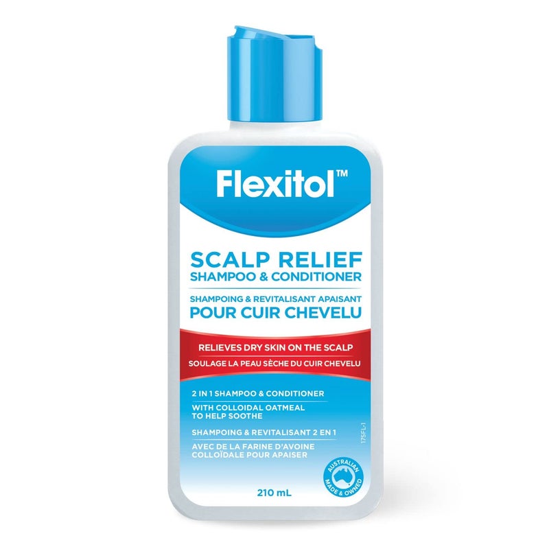 Flexitol Scalp Relief Tar-Free Shampoo & Conditioner for Dry, Itchy Scalp, 7.1 Ounces - Image 1