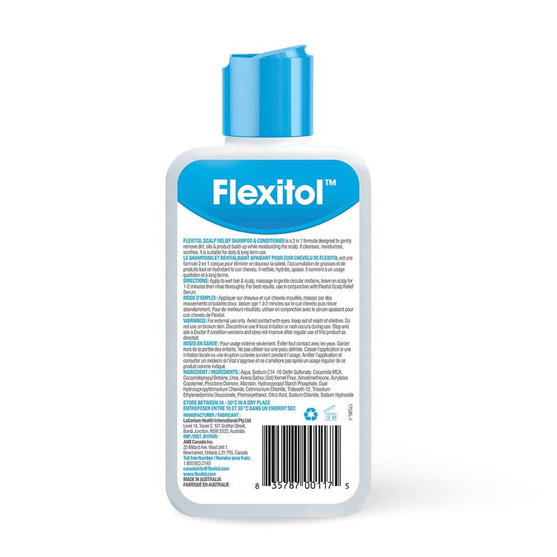 Flexitol Scalp Relief Tar-Free Shampoo & Conditioner for Dry, Itchy Scalp, 7.1 Ounces - Image 2