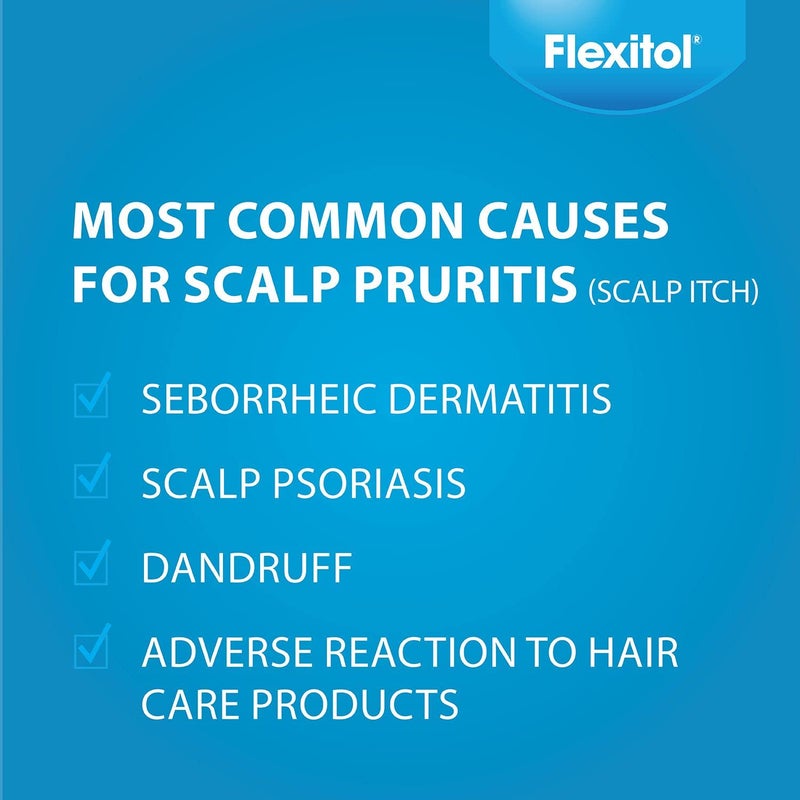 Flexitol Scalp Relief Tar-Free Shampoo & Conditioner for Dry, Itchy Scalp, 7.1 Ounces - Image 3