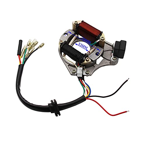 YD-PS001 ATV Quad 2 Coil Stator Ignition Magneto Plate For 50cc 70cc 90cc 110cc 125cc Chinese Taotao Go Kart Roketa - Image 2