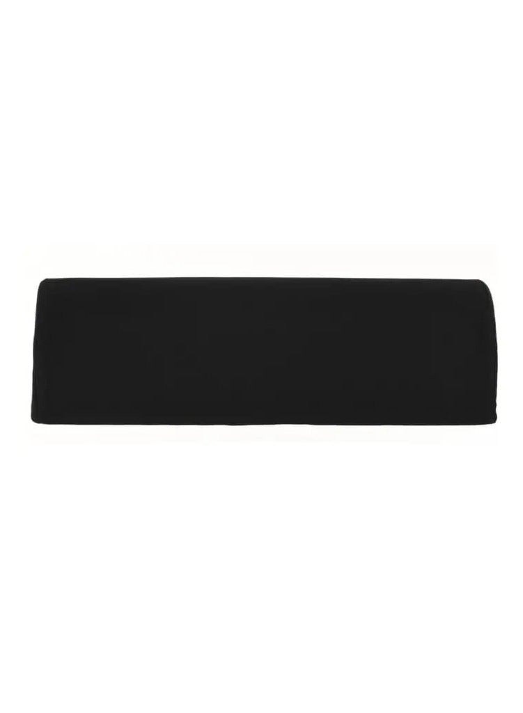 HT Circular support pillow with a half-moon design, a multi-purpose support for the head, neck, knee, leg and back to effectively improve body posture, black - Image 3