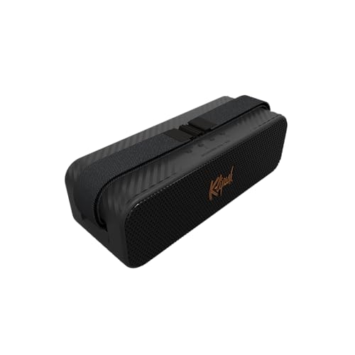 Klipsch The Detroit Portable Bluetooth Speaker with Dual 1" tweeters and 3" woofers, IP67 dust and Waterproof Rating, 20 Hours of Playtime for a Premium Live Concert Experience - Image 1