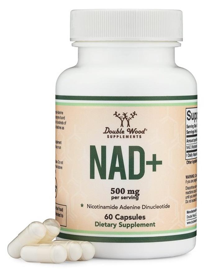 Double Wood Supplements مكمل NAD (500 مجم من 95% NAD+ النقي لكل وجبة، إمداد لمدة 30 يومًا) معزز NAD مشابه لنيكوتيناميد ريبوسيد (تم اختباره من قبل جهة خارجية، آمن على النباتيين، خالٍ من الكائنات المعدلة وراثيًا) من شركة Double Wood - Image 1