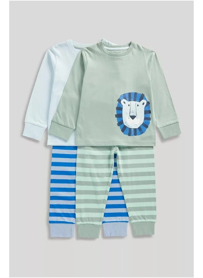 مذركير 2 Pack Lion and Tiger Pyjamas