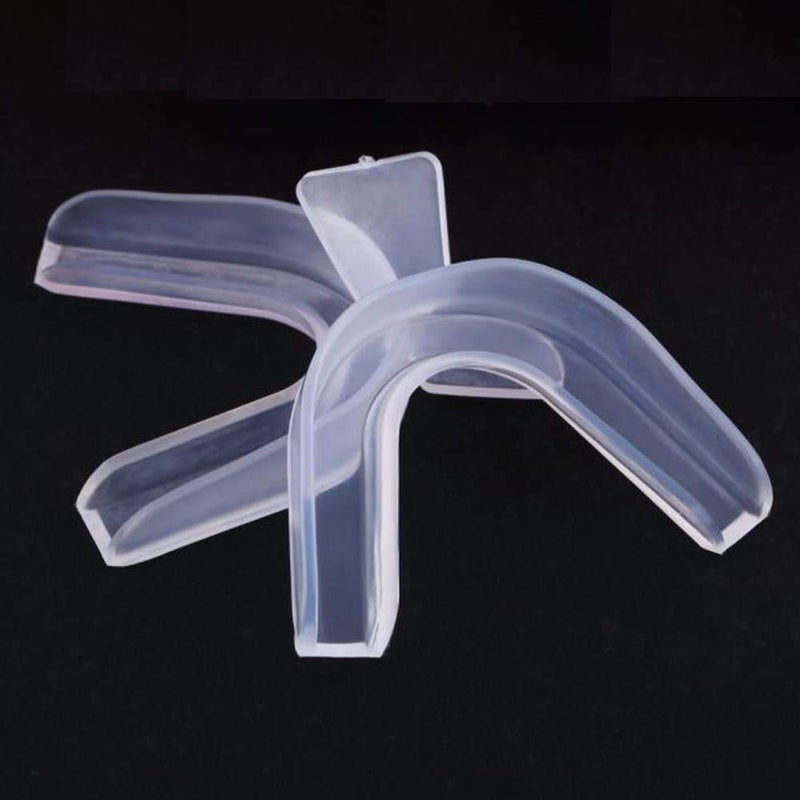 DRANGE Mouth Guard/Gum Shield - for boxing, MMA, rugby, muay thai, hockey, judo, karate martial arts and all contact sports Pack of 10 (Clear (White)) - Image 2