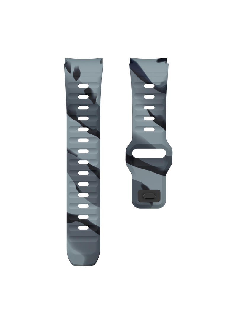 Y&D For Samsung Galaxy Watch6 5 4 Wavy Buckle Silicone Strap - Image 1