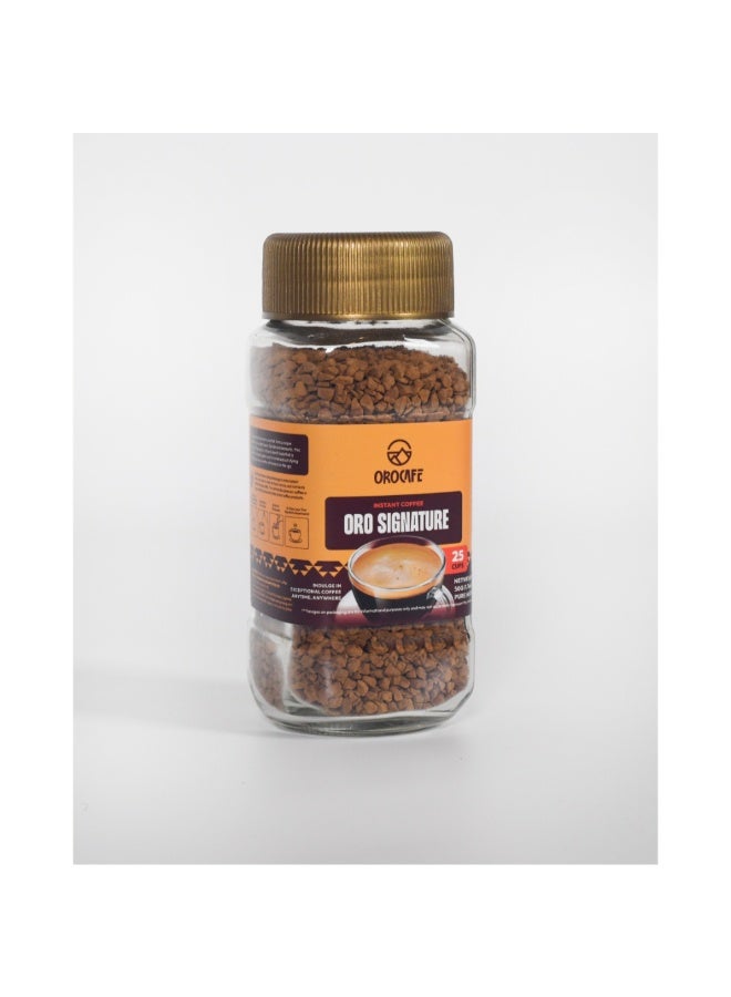 Orocafe Instant Coffee Jar 50g – Smooth & Aromatic Instant Coffee for Daily Use, Single Uganda Origin - Image 2