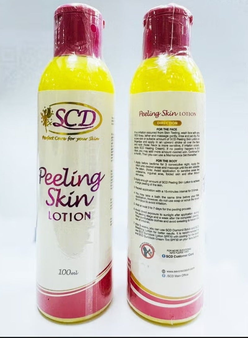 SCD Peeling Skin Lotion 100ml - Image 2