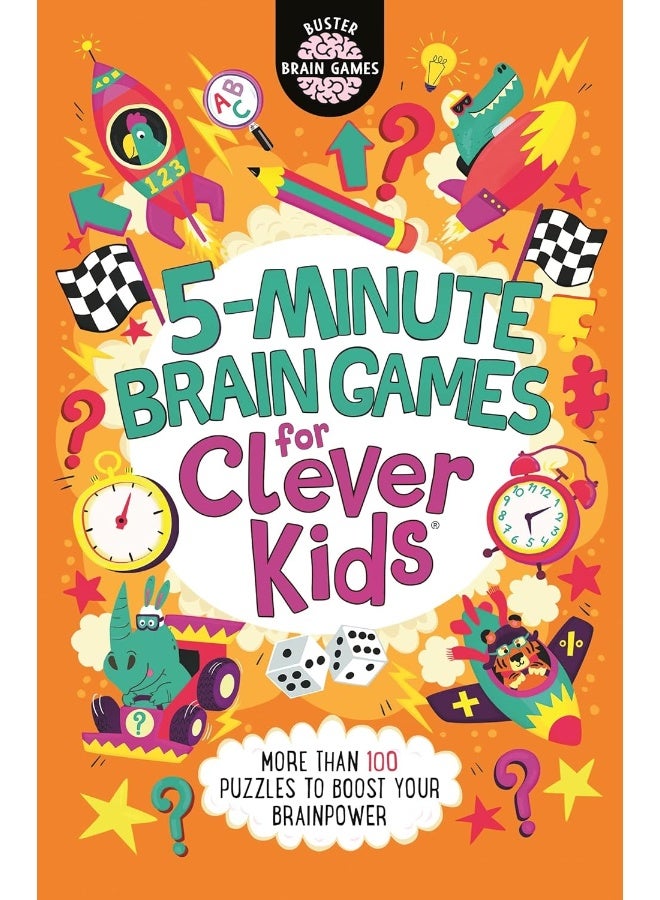 5-Minute Brain Games for Clever Kids  - Image 1