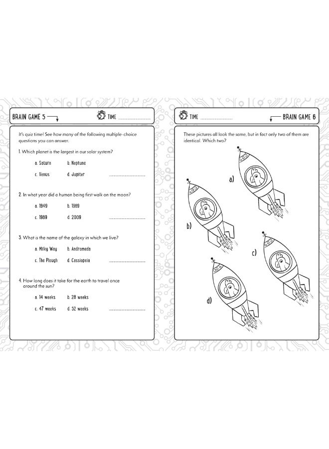 5-Minute Brain Games for Clever Kids  - Image 4