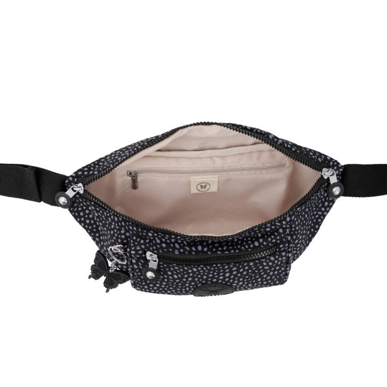 CAPRICE COLLECTION Unisex Bum Bag – Charcoal Grey, Water-Resistant Nylon, 2.1L - Image 5