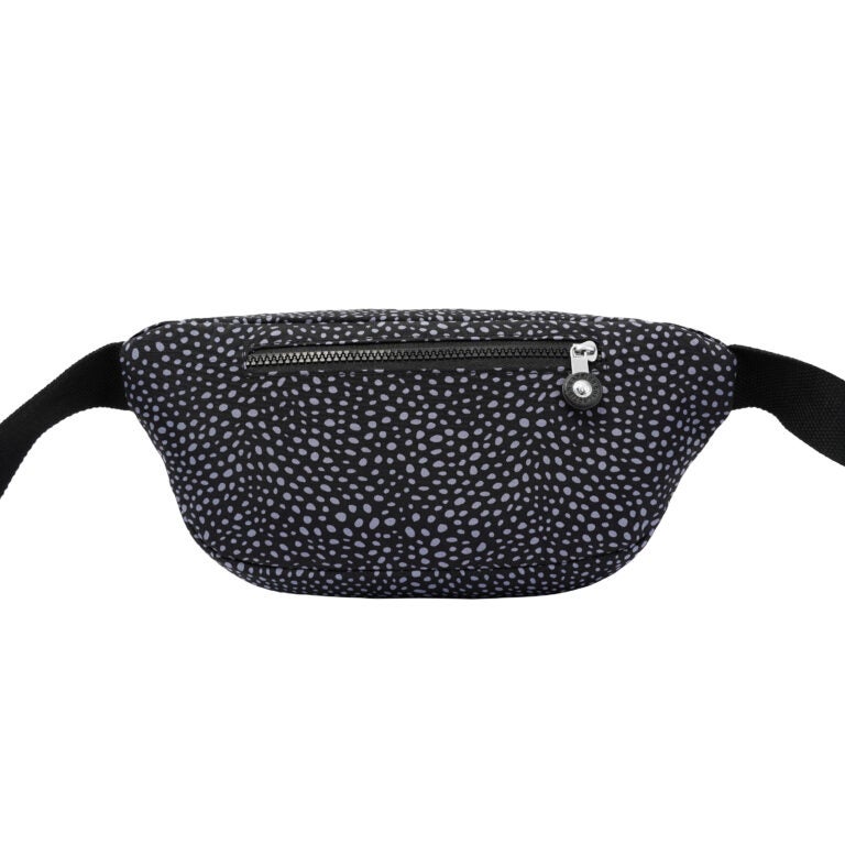 CAPRICE COLLECTION Unisex Bum Bag – Charcoal Grey, Water-Resistant Nylon, 2.1L - Image 2