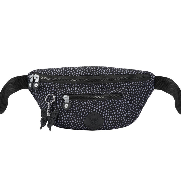 CAPRICE COLLECTION Unisex Bum Bag – Charcoal Grey, Water-Resistant Nylon, 2.1L - Image 3