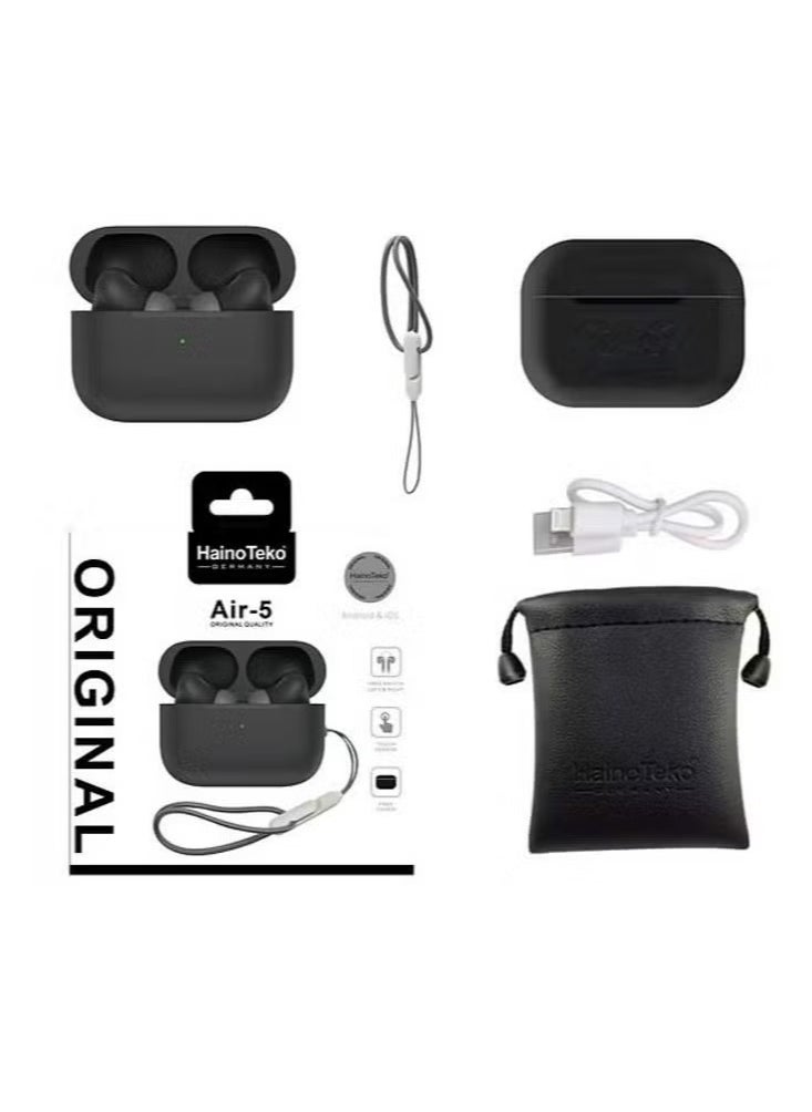 Haino Teko - Haino Teko Air 3 Bluetooth Wireless Earphones Pro 2 – Premium Sound, Sleek Design, Seamless Connectivity for iPhones, Touch Controls, Long Battery Life – Ideal for Sports & Everyday Use - Image 1