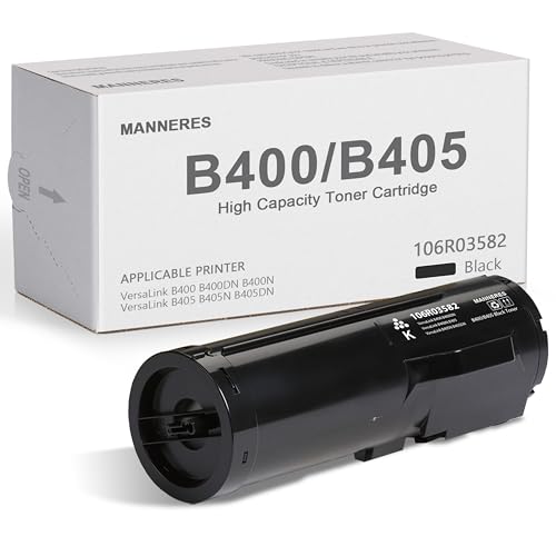 MANNERES VersaLink B400 B405 High Capacity Toner Cartridge 1Pack Black 106R03582 Toner Cartridge Replacement for Xerox VersaLink B400 B400DN B400N B405 B405N B405DN Printer - Image 1
