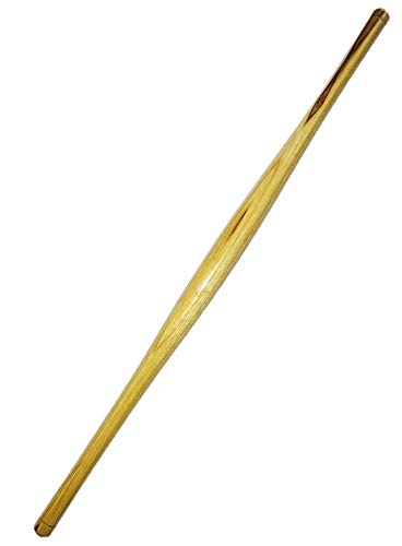 ARMAN SPOONS WOODEN THIN ROLLING PIN TEAK WOOD GUJRATI BELAN GUJRATI SLIM ROLLER CHAPATI MAKER 17 ROYAL SPOONS - Image 1